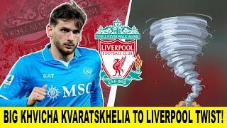 BIG Khvicha Kvaratskhelia To Liverpool News As 'Green Light Given' In Latest Twist!