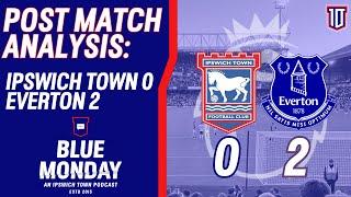  IPSWICH TOWN 0-2 EVERTON POST MATCH | Blue Monday Flagship Show | #itfc #efc #premierleague