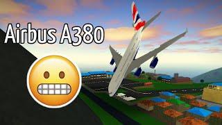 I "Landed" an Airbus A380 on the World's Smallest Runway