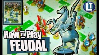 FEUDAL HOW To PLAY / How To Play Feudal / 3M And Avalon Hill Rules