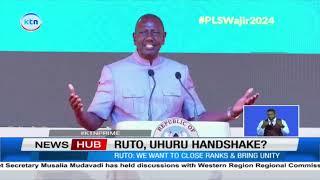 President Ruto explains why he visited former president Uhuru Kenyatta