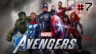 Marvel's Avengers на Ps5: Прохождение игры часть 7! Мстители бывшими не бывают!