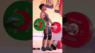 22 y/o Rahmat Abdullah (73kg ) snatching 152kg / 335lb #snatch #weightlifting #slowmotion