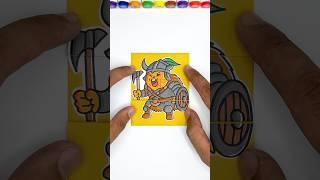 Italian Brainrot Viking phase Paper folding game Challenge ️ #ytshorts #vikings #paperfolding