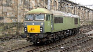 An Undecorated 69 plus other locos at Carlisle 17 March 25