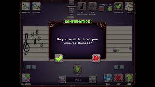 A brief showcase of aghast on composer island (READ DESC TO LEARN HOW TO UNLOCK)