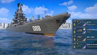 RF Admiral Isakov : Nuclear Build  | Only Destruction | Modern Warships