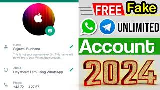 fake whatsapp create 2024 | fake number whatsapp kaise banaye 2024