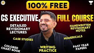 CS EXECUTIVE FULL COURSE 100 % FREE | BIGGEST ANNOUNCEMENT IN CS HISTORY | CHECK DESCRIPTION!