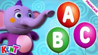 Chanson de ballon ABC  | Comptines et chansons pour enfants | Bébé Kent