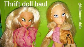 Unboxing Thrift dolls | W.i.t.c.h doll and unknown doll