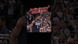 Anthony Edwards had "The Glow" shooting over 3 OKC Thunder players in the blowout W vs. The THUNDER!
