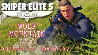 Sniper Elite 5 - WOLF MOUNTAIN DLC - authentic gameplay PS5