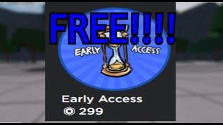 FREE Early Access Gamepasses in Roblox The Strongest Battlegrounds (Giveaway)