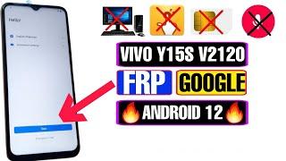 VIVO Y15S (V2120) FRP BYPASS ANDROID 12 2022 | VIVO Y15S GOOGLE ACCOUNT BYPASS WITHOUT PC