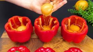 Stuffed Bell Peppers! Quick, Easy, and Flavorful!