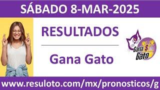 Resultado del sorteo Gana Gato del sabado 8 de marzo de 2025