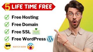 5 Lifetime Free Domain And Free Hosting Site List in 2023 | Free WordPress Hosting