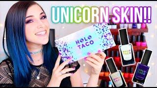 NEW Holo Taco Unicorn Skin Collection Review (Simply Nailogical's Brand!) || KELLI MARISSA