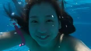 Underwater Japanese girl 11