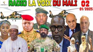 La Revue de Presse de la RADIO LA VOIX DU MALI du 02 JANVIER 2025