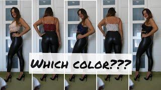 LACE TOP, LEGGINGS and HIGH HEELS - Which Color? | Kats little world