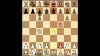 Chess lesson : fast development of the chess pieces