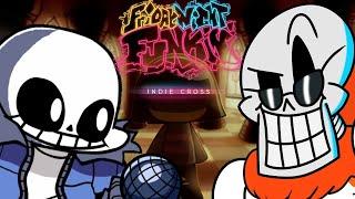 FNF Indie cross Bonus sans songs (бонусні пісні санса)