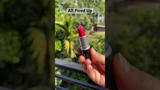 MAC Lipstick | All Fired Up #maccosmetics #shorts #youtubeshorts #lipstick #lipstickswatch