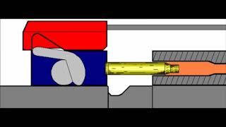 lever-delayed blowback operation / verzögerter Masseverschluss