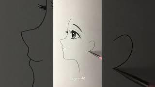 Cute doll face pencil sketch || Doll drawing for kids || Girl drawing