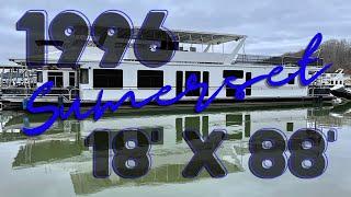 1996 Sumerset 18' x 88' Widebody Houseboat for Sale by HouseboatsBuyTerry.com