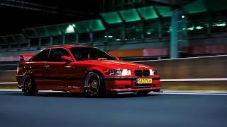 Bagged BMW E36 | Lady In Red