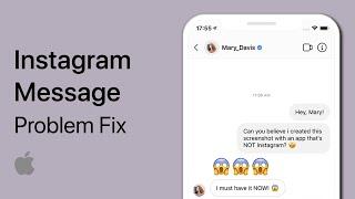 How To Fix Instagram Message Problem (iPhone)