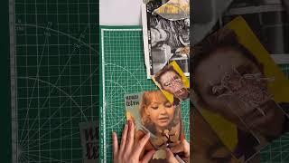 Создание коллажа: вдохновение и техника в одном видео #aesthetic #длясебя #art #collage