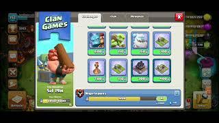 how to easily max out clan games points in less than an hour!