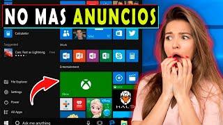 COMO QUITAR PUBLICIDAD Y ANUNCIOS DE WINDOWS Y ACELERAR MI PC AL MAXIMO