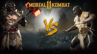 Mortal Kombat‎ 11 Shao Kahn vs Scorpion | Шао Кан против Скорпиона