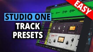 Studio One | Track Presets