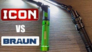 Which Flashlight is Better?  Icon vs Braun