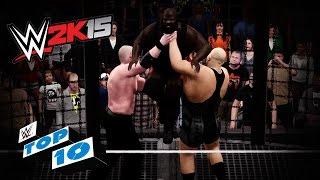 Top Elimination Chamber Moments  - WWE 2K15 Top 10