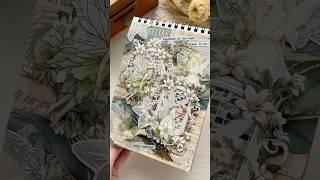 ASMR  Forest Spirit Journal#journalwithme #scrapbooking #shorts