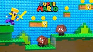 Приключение Стива в Super Mario Bros The Epic Rescue — LEGO Minecraft Animation