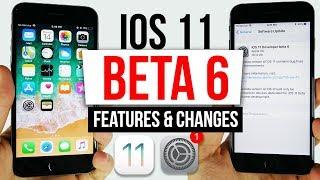 IOS 11 BETA 6 Features & Changes! New Icons & More!