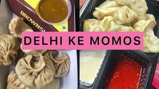 DELHI KE FAMOUS MOMOS | TANDOORI MOMOS | KURKURE MOMOS | BEST MOMOS OF DELHI ️