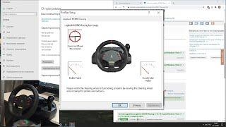 Logitech Momo Racing Wheel installation and configuration at Windows 10 and Forza Horizon 5