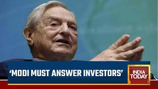 'Modi's Strangled Will Weaken': Soros Attack On PM Modi | Adani Controversy