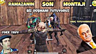 RAMAZANIN SON MONTAJI - BİZ DÜŞMANI TUTUYORUZ  PUBG MOBİLE KOMİK MONTAJ