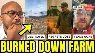 Farmer Burns His Farm After Trump DESTROYS His Business