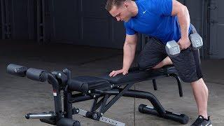 Body-Solid Olympic Leverage Flat Incline Decline Bench FID46 (BodySolid.com)